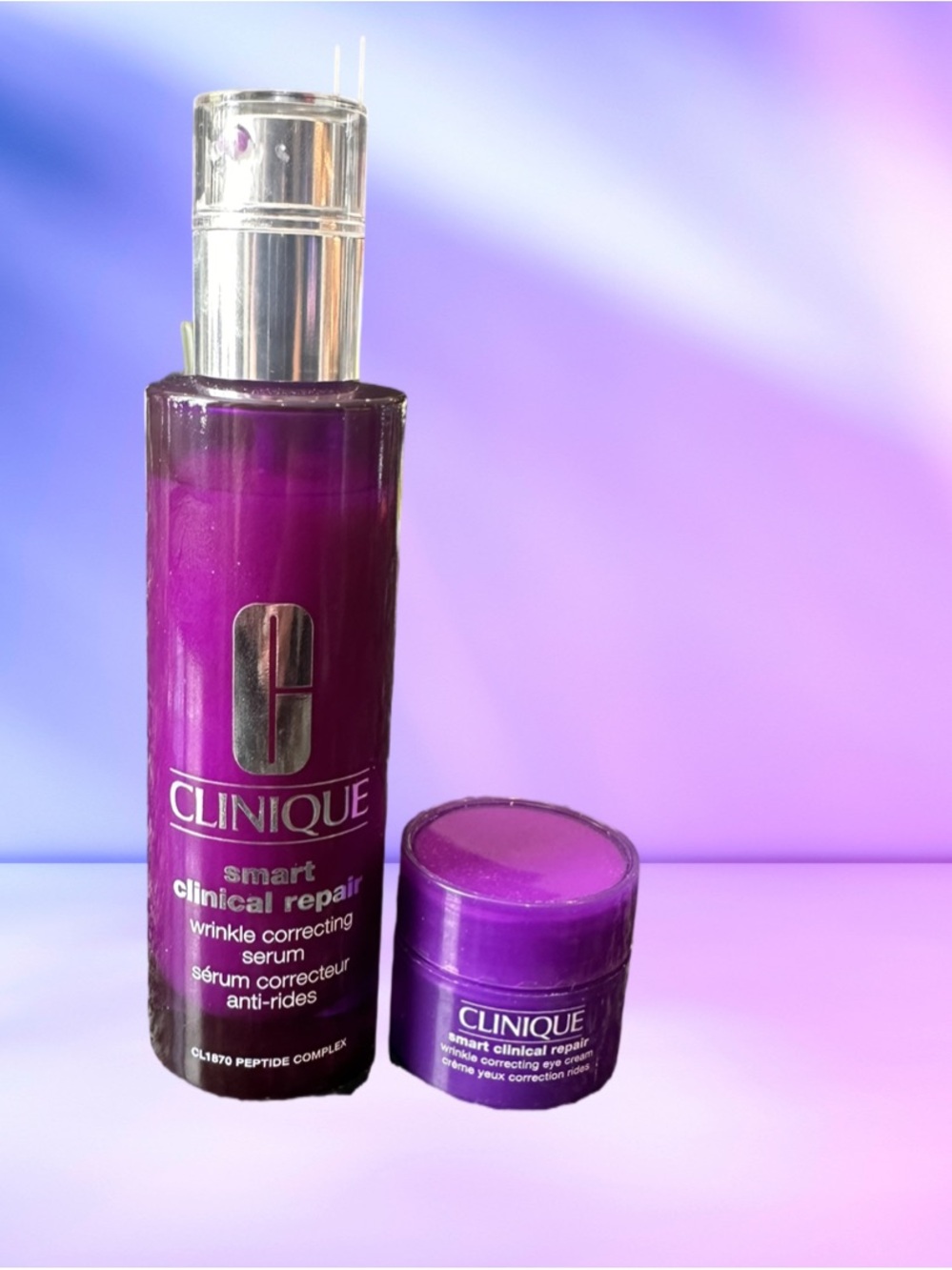 Clinique Purple Smart Clinical Repair Serum & Cream Duo